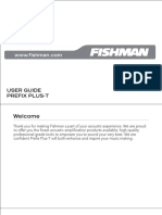 Fishman Previo Prefix Plus T User Guide