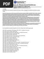 Fundamentos de Historia Social Dominicana - Docx Guia IX Primera Intervencion de E.U.A. Sec 97 PDF