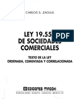 Ley 19.550 de Sociedades Comerciales