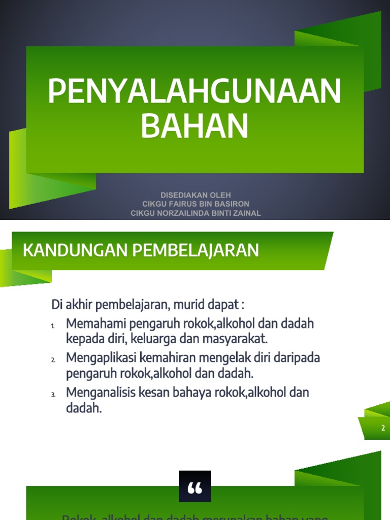 Penyalahgunaan Bahan Pdf