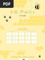 Jolly Phonics Activities - 1st Grade