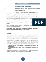 M2 - Definiciones de Las Matematicas Financieras PDF