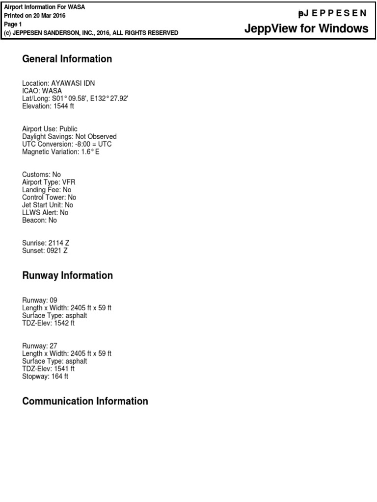 Wasa PDF | PDF