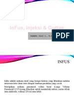 Injeksi, Infus & Guttae, Lar - Irigasi, Dialisis, Infus Plasma, Suspensi Injeksi, Faktor Laju