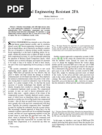 Social Engineering Resistant 2FA: Markus Jakobsson