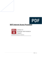 Wifi - Internet Access Procedure PDF