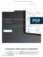 Sales CRM Software System For Companies in The Cloud or Hybrid - SAP PDF