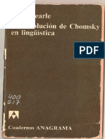 Searle John - La revolucion de Chomsk en linguistica.pdf