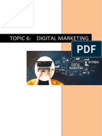 Topik 6 Pemasaran Digital PDF