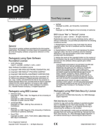 EAGLE Controller: Third-Party Licenses