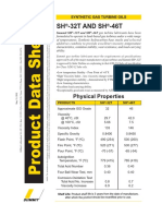 SH - 32T and SH - 46T: Physical Properties