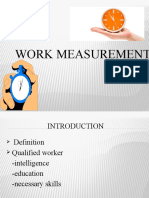 Work Measurement