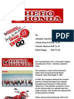 Hero Honda (Automobie Sector)