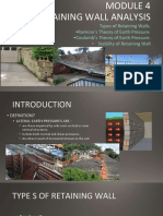 MODULE 4 RETAINING WALL ANALYSIS - Compressed