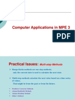 Computer Applications in MPE 3
