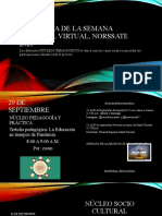 Semana Cultural Virtual 2020