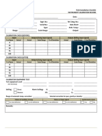 OGC-FIC-005-I-Instrument Calibration Record-Field Installation Checklist