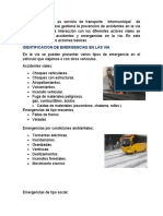 Plan de Emergencias Transporte de Personal