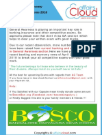 Banking & Economy Question PDF 2018 (April To June) - June Updated by AffairsCloud PDF