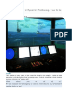 Critical Situations in Dynamic Positioning