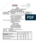 ACLS Programa Nov 28 de 2020