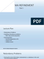 Lec18 SchemaRefinement I PDF