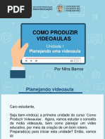 Slide 1 - Planejando Uma Videoaula PDF