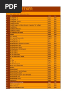 List 13-09-2014 FILM | PDF | Games & Activities | Cooking