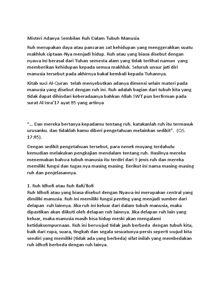 9 Lapis Roh Manusia Pdf