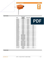 Sensor Datasheet 01DT-1..: Type Overview