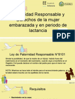 Paternidad Responsable y Derechos de La Mujer Embarazada