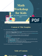 Math Workshop For Kids by Slidesgo