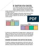 Base de Datos en Excel