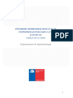 74° Informe Epidemiológico COVID-19 e Informe Semanal de Defunciones Por COVID-19