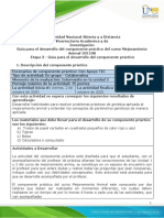 Guía para El Desarrollo Del Componente Práctico - Paso 3 - Desarrollo Del Componente Práctico - Práctica in Situ