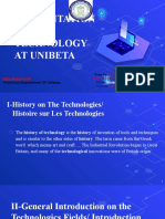 Patrick ,UNIBETA Presentation of Technology