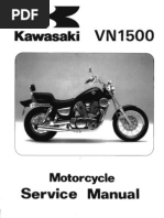 Kawasaki VN1500 '87-'99 Service Manual