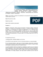 La ley 20744 y la relación de subordinacion