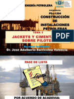 CIP - UT3 - Jackets y Cimentacion Sobre Pilotes - Dr. Jose A. Sarricolea Valencia PDF