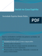 Assistência Social Na Casa Espírita