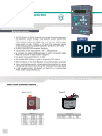 Sia-B: Overcurrent and Earth Fault Protection Relay For Secondary Distribution