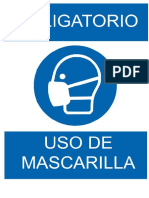 USO DE MASCARILLA