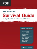 Erp Selection Survival Guide Erpfocus Com