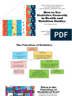 Use Correct Statistics - Prof Bhisma Murti - 18 Nov 2020