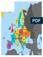 Mapa Político de Europa PDF