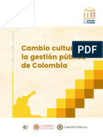 B 011 Cambio Cultural en La Gestión Pública de Colombia