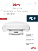 Convertible and robust digital baby scale for multiple uses