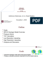 Aishwarya Srinivasan, Ao Li, Daniel Badawi December 1, 2020: PETE 645 Final Project