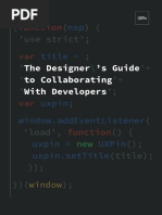 Uxpin Designers Guide To Collaborating With Devs PDF