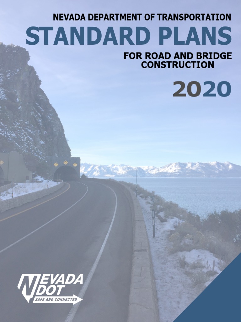 2020 NDOT Standard Plans PDF PDF Road Transport Road Infrastructure